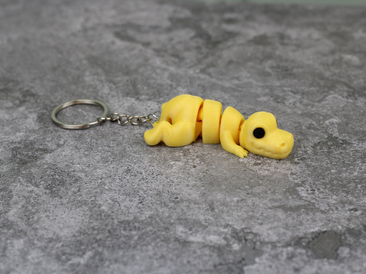 Mini Animal Keychains (Set of 2), Articulating Tiny Animals, Fidget Animals, 3D Printed Fidget Toy, Sensory Toy, Keychain for Anxiety Relief