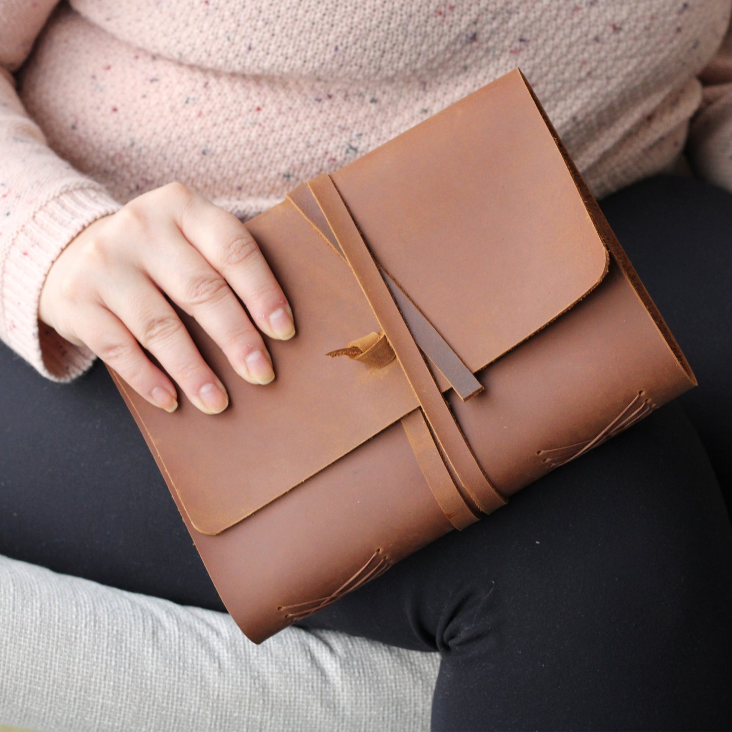 Leather Journal Writing Notebook