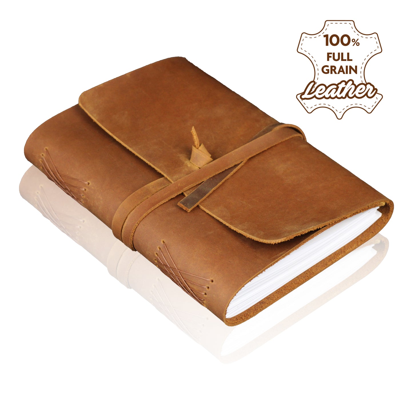 Leather Journal Writing Notebook