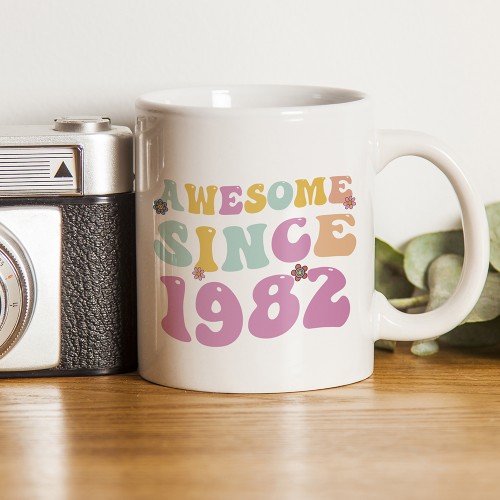 Personalised Retro Awesome...