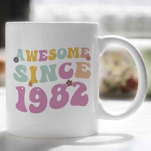 Personalised Retro Awesome...