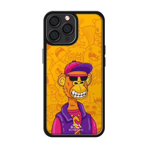 Cool Monkey Phone Case Orange