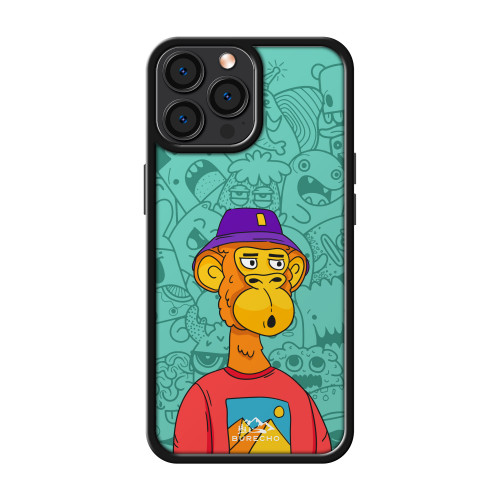 Cool Monkey Phone Case Green