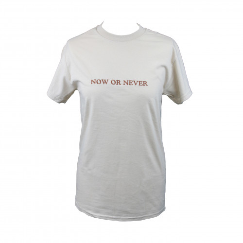 Now or Never Embroidered...