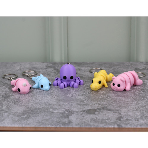 Mini Animal Keychains (Set...