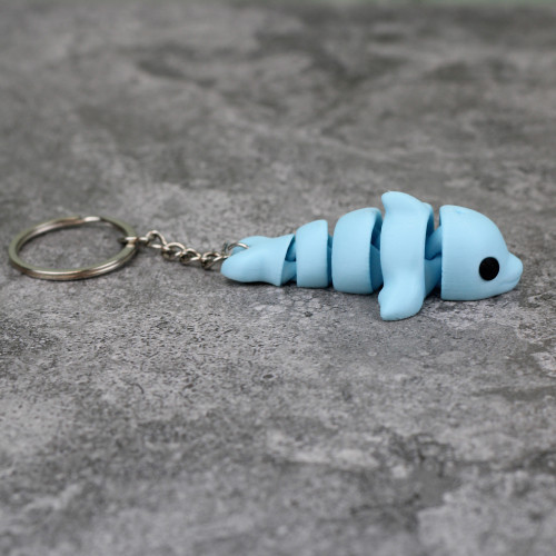 Baby Dolphin Keychain