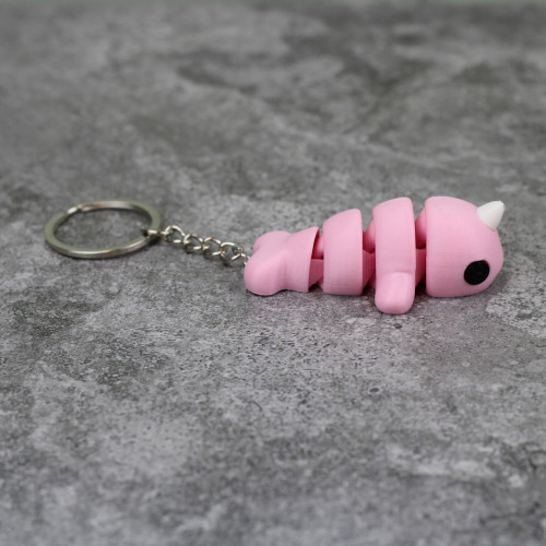 Baby Narwhal Keychain