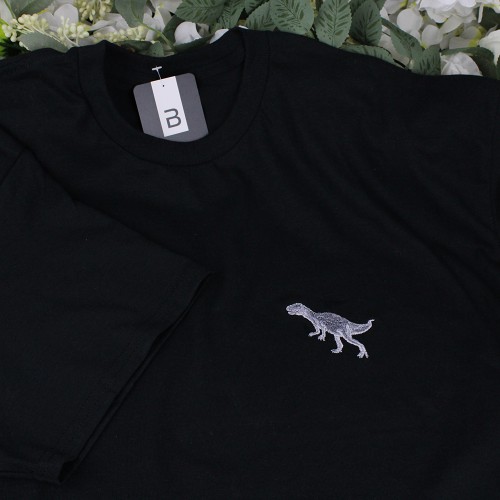 Embroidered Dinosaur T-Shirt