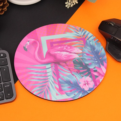 Pink Flamingo Mousepad