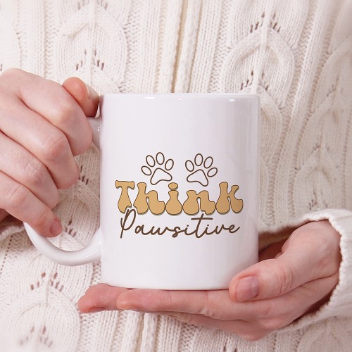 Think Pawsitive Mug