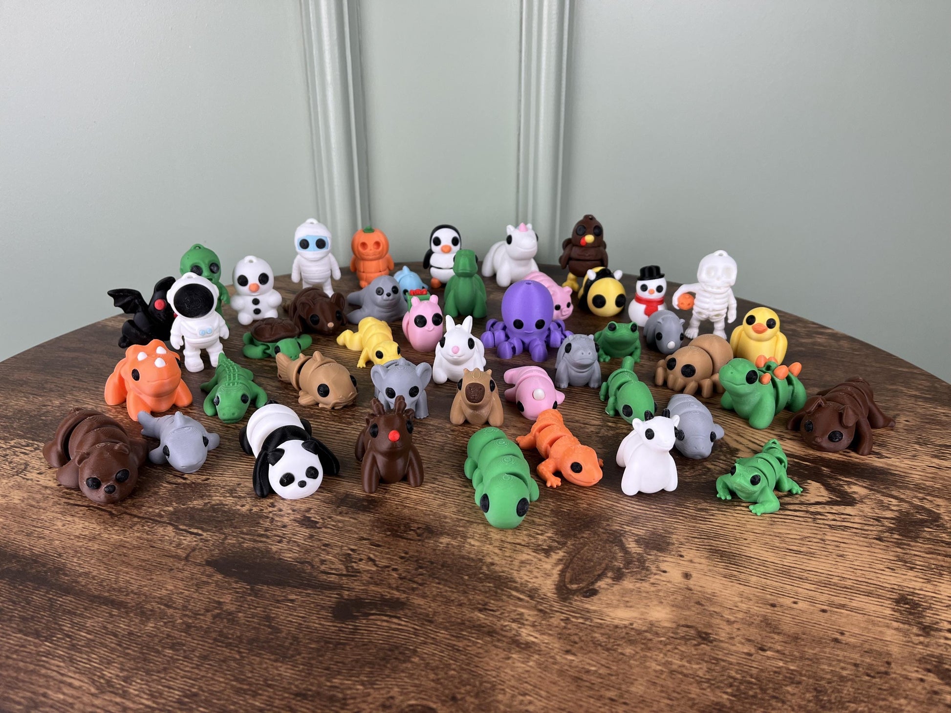 Mini Animals, 3 sizes, 3D printed fidget toy, Sensory Toy, Baby Animals, Pick Your Own, Animal Figurines, Cute Collectible Miniatures