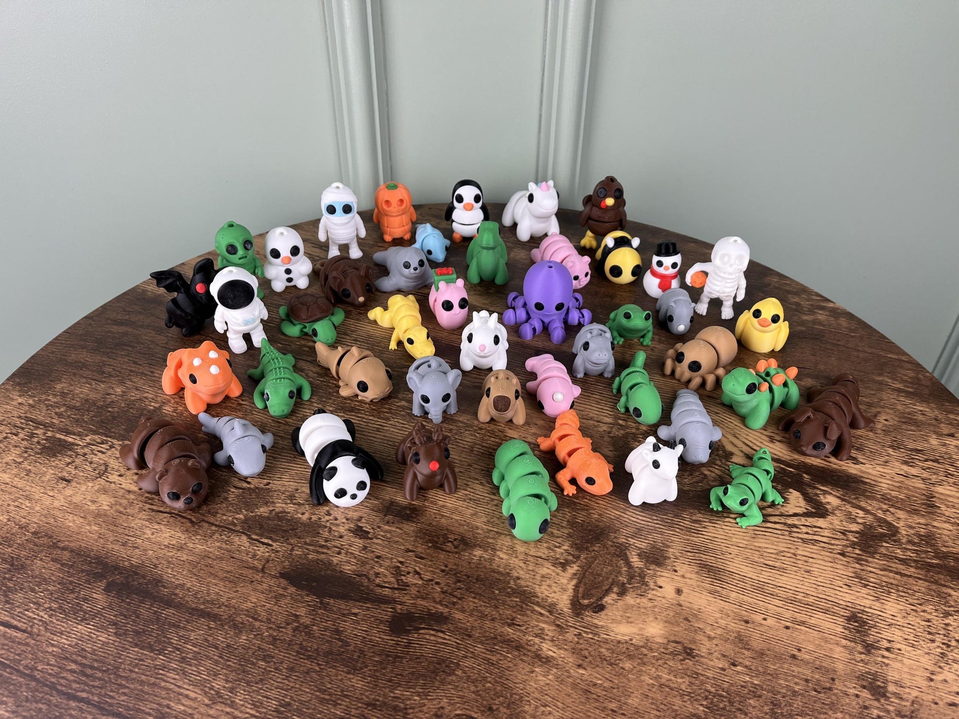 Mini Animals, 3 sizes, 3D printed fidget toy, Sensory Toy, Baby Animals, Pick Your Own, Animal Figurines, Cute Collectible Miniatures