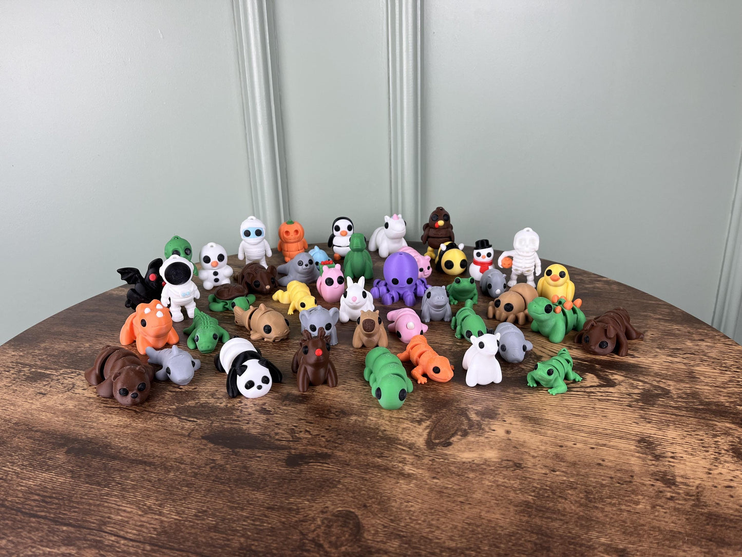 Mini Animals, 3 sizes, 3D printed fidget toy, Sensory Toy, Baby Animals, Pick Your Own, Animal Figurines, Cute Collectible Miniatures