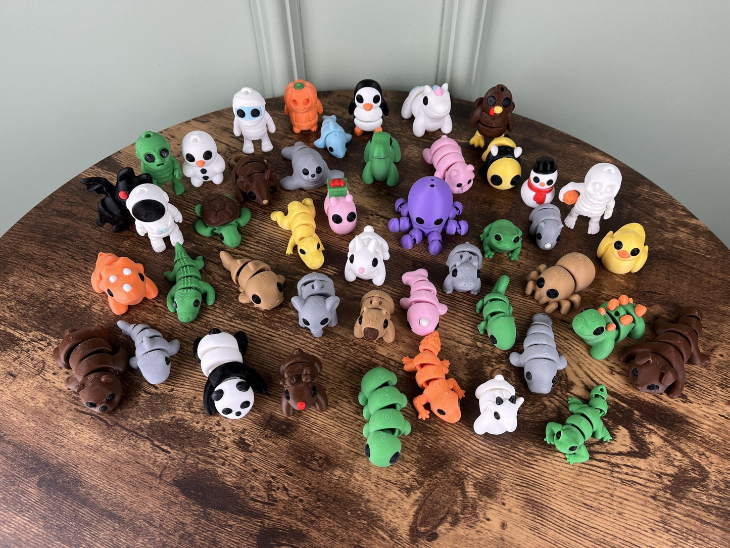 Mini Animals, 3 sizes, 3D printed fidget toy, Sensory Toy, Baby Animals, Pick Your Own, Animal Figurines, Cute Collectible Miniatures